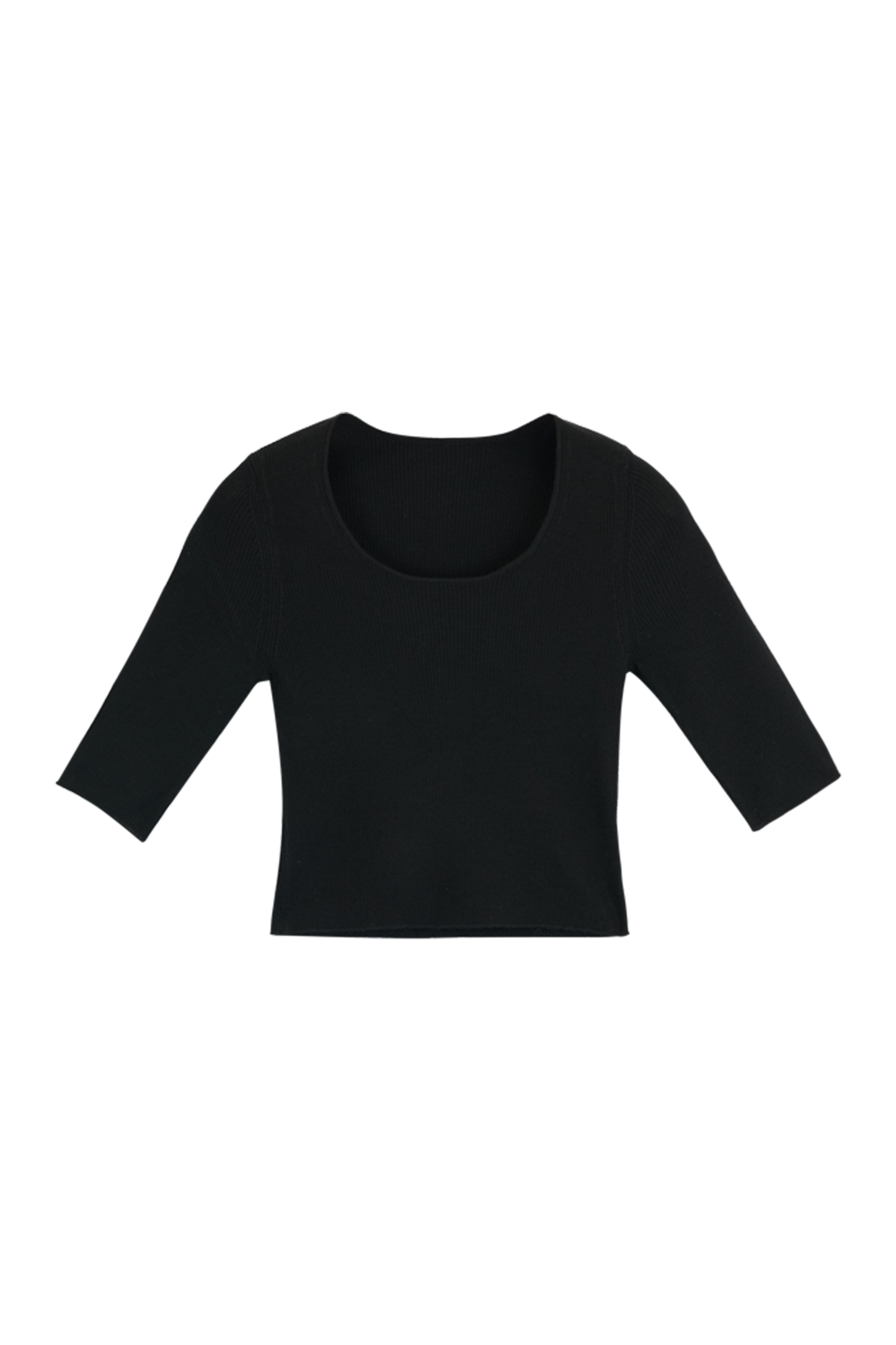 Minimalist worsted wool women's sweater