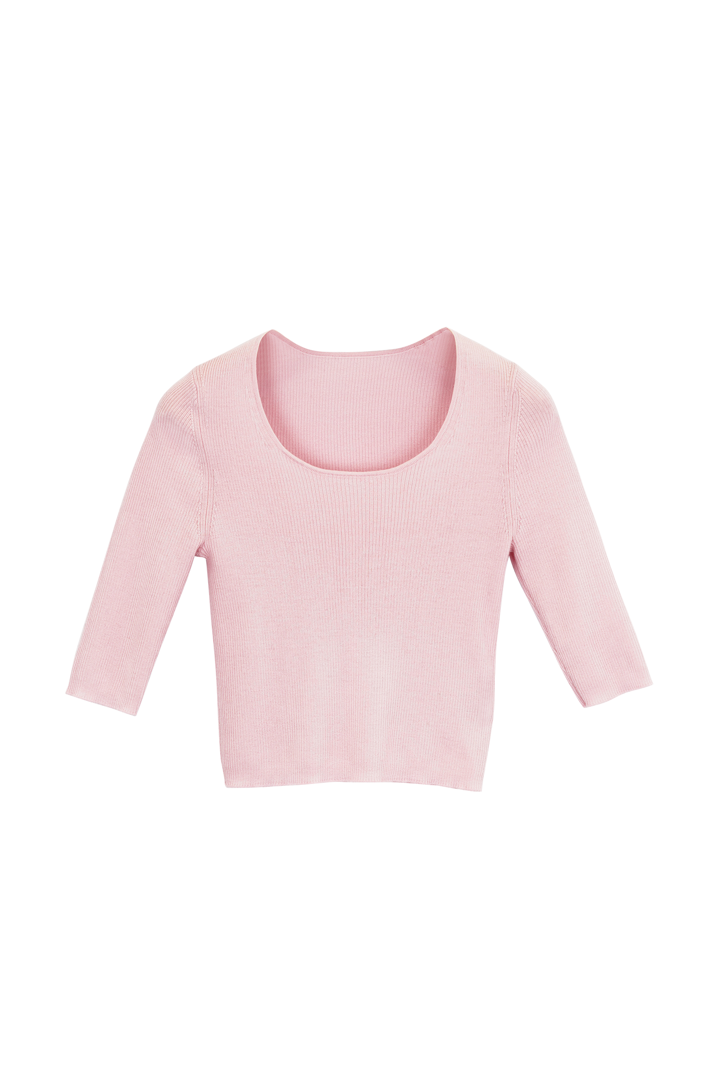 Minimalist worsted wool women's sweater