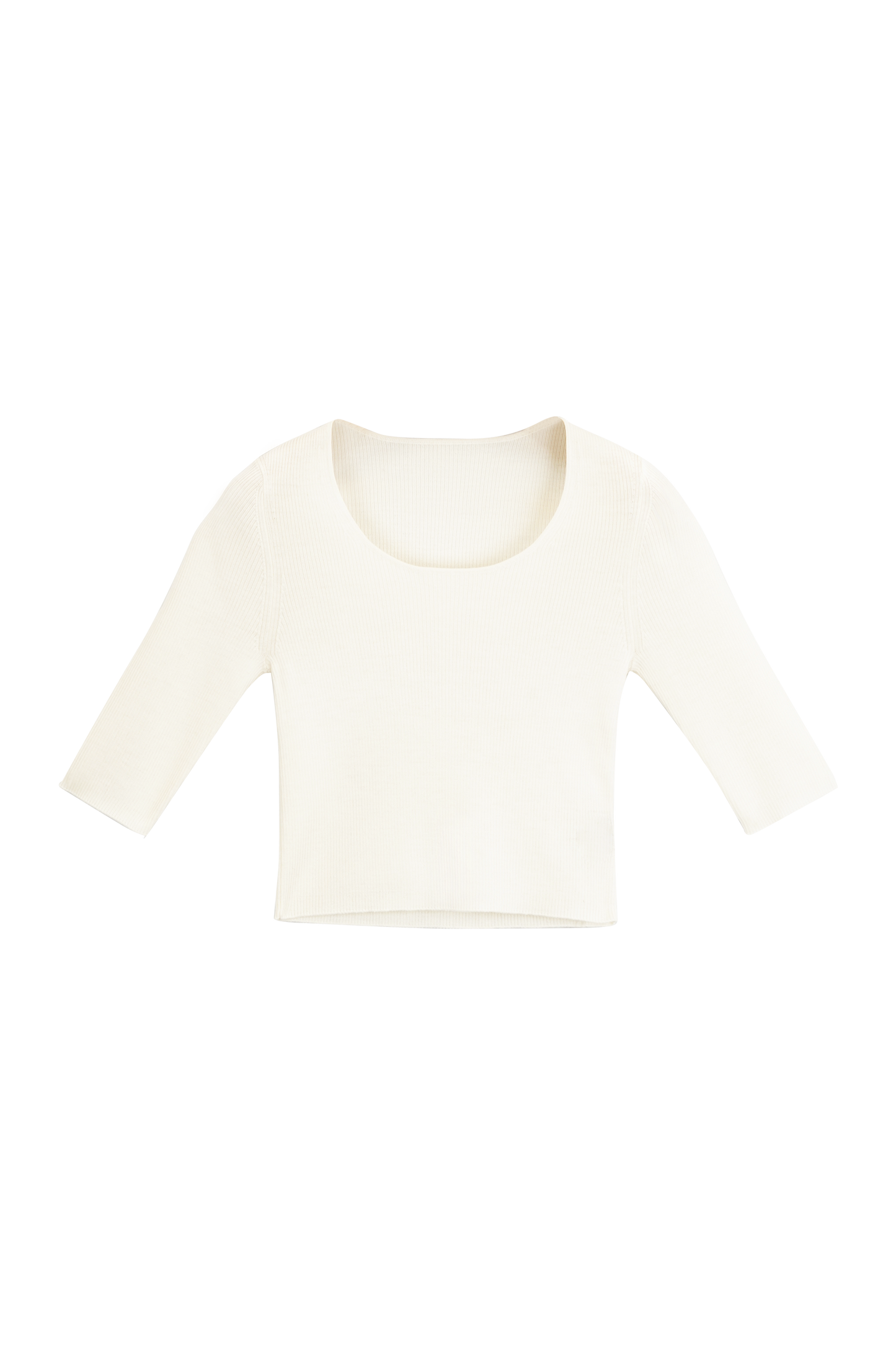 Minimalist worsted wool women's sweater