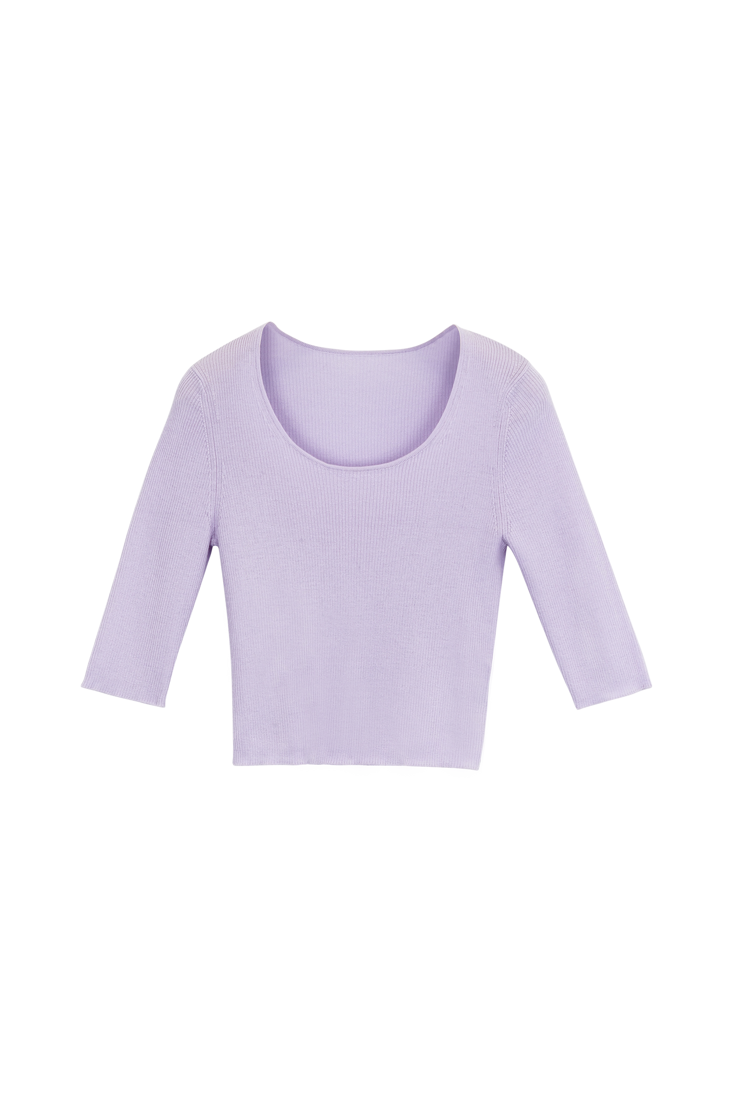 Minimalist worsted wool women's sweater