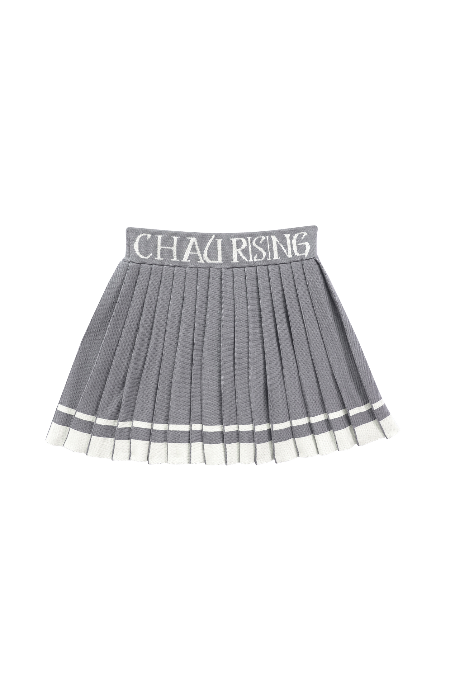 College style logo wool tennis skirt